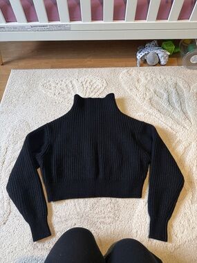 Wilfred Turtleneck Crop Top